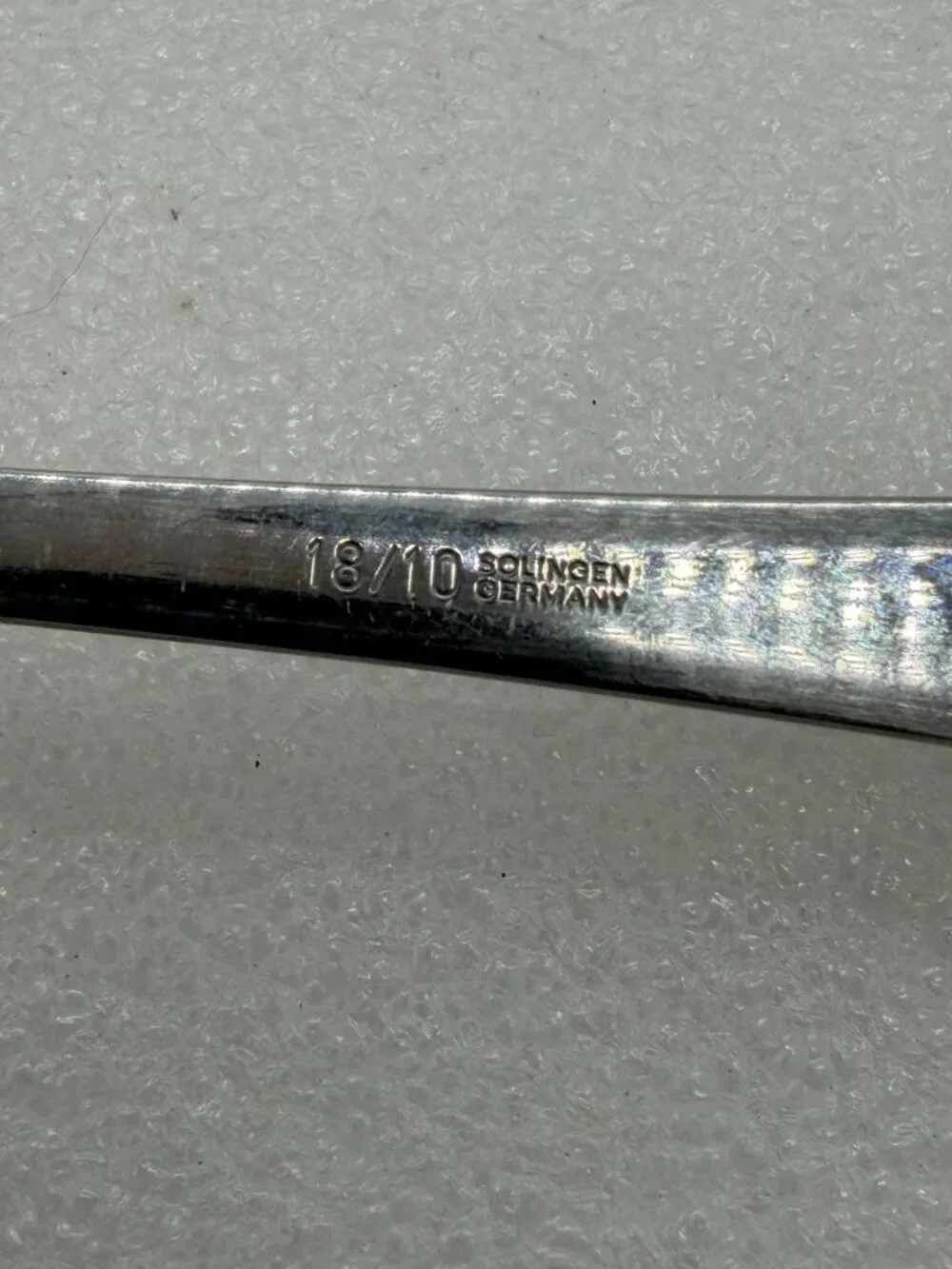 Solingen Germany Stainless Steel Serving Utensils Cake Server Ladle Gold Accent